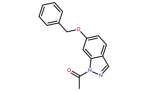1-[6-(苄氧基)-1H-吲唑-1-基]乙酮