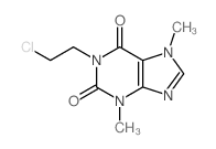 1-(2-chloroethyl)-3,7-dimethylpurine-2,6-dione