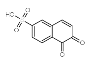 5,6-dioxonaphthalene-2-sulfonic acid