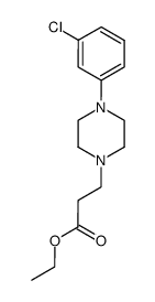 1-(2-ethoxycarbonylethyl)-4-(3-chlorophenyl)-piperazine