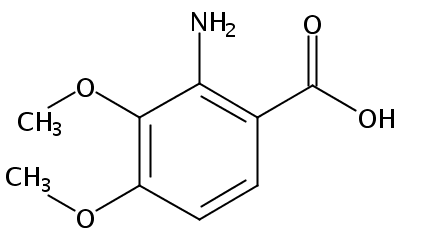 2-氨基-3,4-二甲氧基苯甲酸