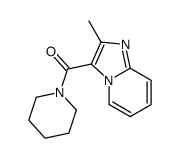 (2-Methylimidazo[1,2-a]pyridin-3-yl)(1-piperidinyl)methanone