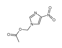 acetic acid (4-nitroimidazol-1-yl)methyl ester