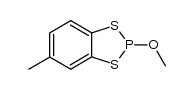 Methoxy-2-benzo-4,5-methyl-7-dithiaphospholan-1,3,2