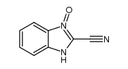 1H-Benzimidazole-2-carbonitrile,3-oxide(9CI)