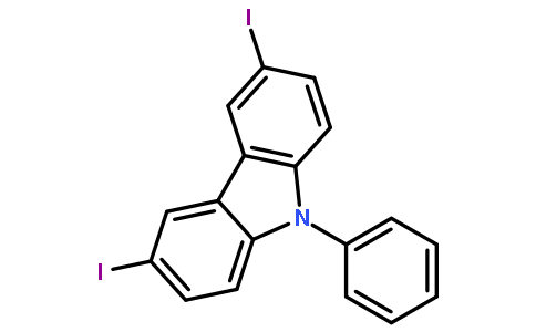 3,6-二碘-N-苯基咔唑