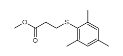 3-(2,4,6-trimethylphenyl)-sulfanyl-propionic acid methyl ester