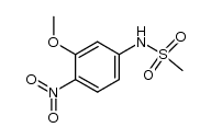 3-methoxy-4-nitro-N-(methylsulfonyl)benzenamine