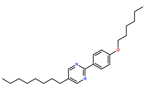 2-[4-正(己氧基)苯基]-5-正辛基嘧啶