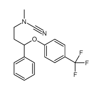 methyl-[3-phenyl-3-[4-(trifluoromethyl)phenoxy]propyl]cyanamide