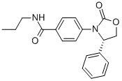 (S)-4-(2-氧代-4-苯基噁唑啉-3-基)-n-丙基苯甲酰胺