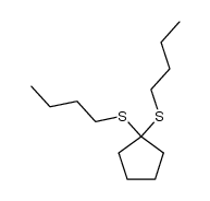 1,1-Bis(n-butylthio)-cyclopentan