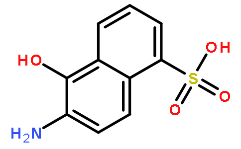 6-氨基-5-羟基萘-1-磺酸