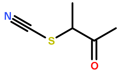 Thiocyanic acid, 1-methyl-2-oxopropyl ester (9CI)