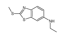 6-Benzothiazolamine,N-ethyl-2-(methylthio)-(9CI)