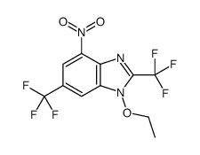 1-ethoxy-4-nitro-2,6-bis(trifluoromethyl)benzimidazole