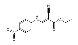 (E)-ethyl 2-cyano-3-((4-nitrophenyl)amino)acrylate