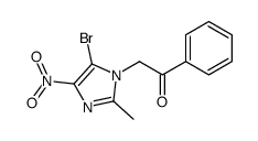 2-(5-bromo-2-methyl-4-nitroimidazol-1-yl)-1-phenylethanone