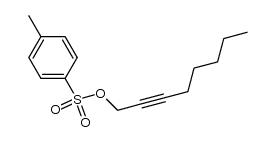 1-(p-tolylsulfonyloxy)oct-2-yne