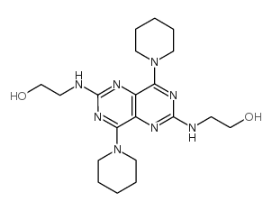 2,6-BIS(2-HYDROXYETHYLAMINO)-4,8-DIPIPERIDINOPYRIMIDO(5,4-D)PYRIMIDINEDIPYRIDAMOLE