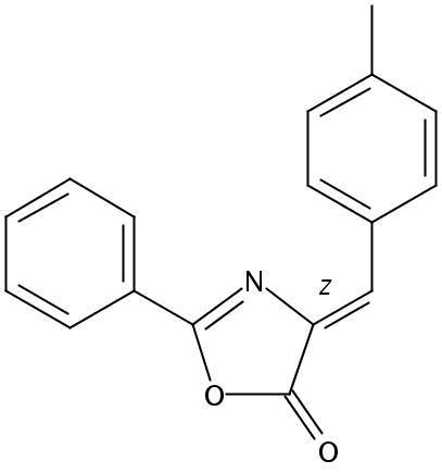 (4Z)-4-[(4-methylphenyl)methylidene]-2-phenyl-1,3-oxazol-5-one