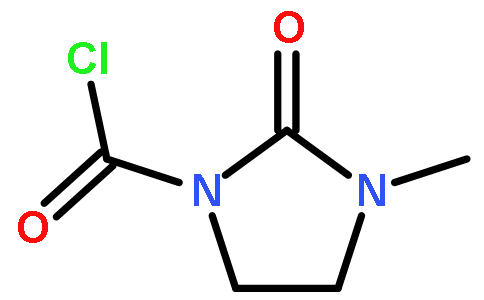1-Imidazolidinecarbonyl chloride, 3-methyl-2-oxo- (9CI)