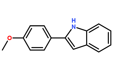 2-(4-甲氧基苯基)-1H-吲哚