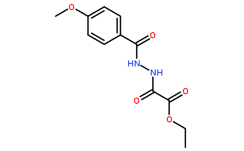 Ethyl [2-(4-methoxybenzoyl)hydrazino](oxo)acetate