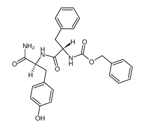 N-(N-benzyloxycarbonyl-L-phenylalanyl)-L-tyrosine amide