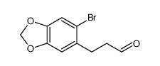 3-(6-溴-1,3-苯并二氧戊环-5-基)丙醛
