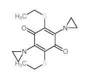 2,5-bis(aziridin-1-yl)-3,6-bis(ethylsulfanyl)cyclohexa-2,5-diene-1,4-dione