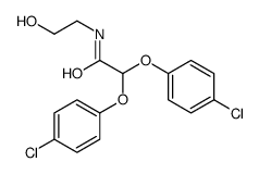2,2-bis(4-chlorophenoxy)-N-(2-hydroxyethyl)acetamide