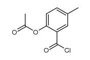 2-acetoxy-5-methylbenzoyl chloride
