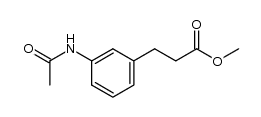 3-Acetaminohydrozimtsaeuremethylester