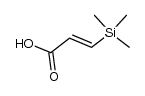 trans-3-(Trimethylsilyl)-2-propensaeure