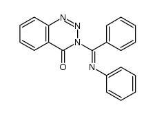 3-(N-phenylbenzimidoyl)-1,2,3-benzotriazin-4-one