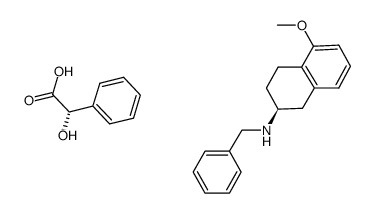 (S)-N-benzyl-5-methoxy-1,2,3,4-tetrahydronaphthalen-2-amine (S)-2-hydroxy-2-phenylacetate