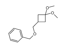 (3,3-dimethoxycyclobutyl)methoxymethylbenzene
