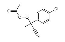 Peracetic acid 1-(4-chlorophenyl)-1-cyanoethyl ester
