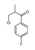3-chloro-1-(4-fluorophenyl)-2-methylpropan-1-one