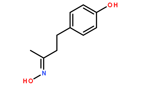 4-[(3E)-3-hydroxyiminobutyl]phenol