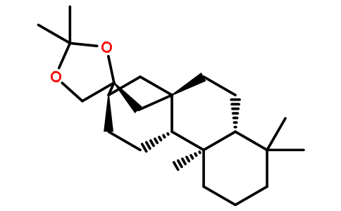 对映-16beta,17-异亚丙基二氧基贝壳杉烷对照品(标准品) | 58493-71-3