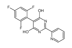 4-hydroxy-2-pyridin-2-yl-5-(2,4,6-trifluorophenyl)-1H-pyrimidin-6-one