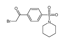 2-溴-1-[4-(哌啶-1-基磺酰基)苯基]乙酮