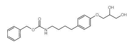 4-(4-(2,3-二羟基丙氧基)苯基)丁基氨基甲酸苄酯