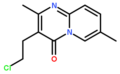 3-(2-氯乙基)-2,7-二甲基-4H-吡啶并[1,2-a]嘧啶-4-酮