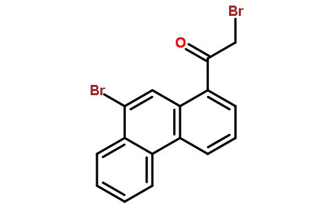 2-bromo-1-(9-bromophenanthren-1-yl)ethanone