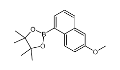 2-(6-methoxynaphthalen-1-yl)-4,4,5,5-tetramethyl-1,3,2-dioxaborolane