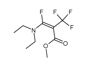 (Z)-methyl 3-(diethylamino)-3-fluoro-2-(trifluoromethyl)acrylate