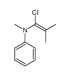 N-(1-chloro-2-methylprop-1-enyl)-N-methylaniline